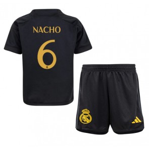 Maillot de foot Real Madrid Nacho #6 Troisième enfant 2023-24 Manches Courte (+ pantalon court)